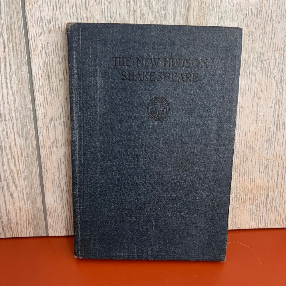 1908 Julius Caesar The New Hudson Shakespeare Ginn and Company Hardcover Book